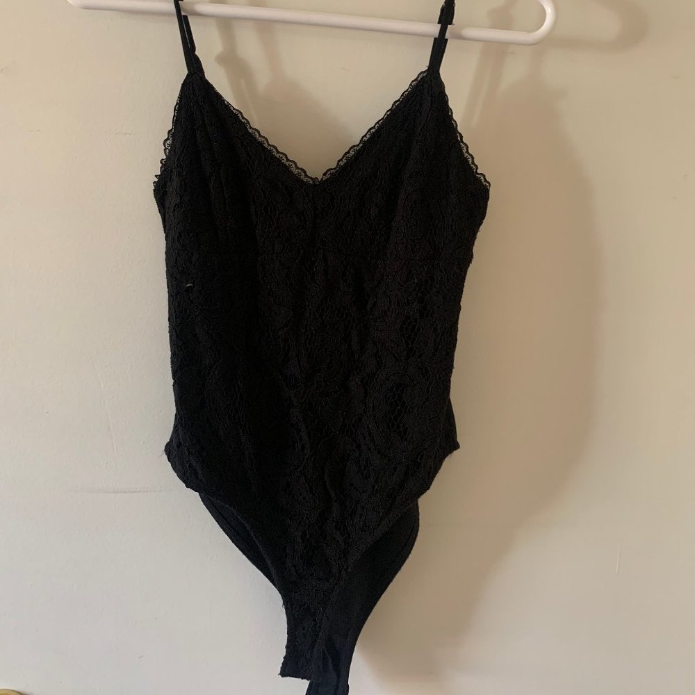 Black Lace Bodysuit